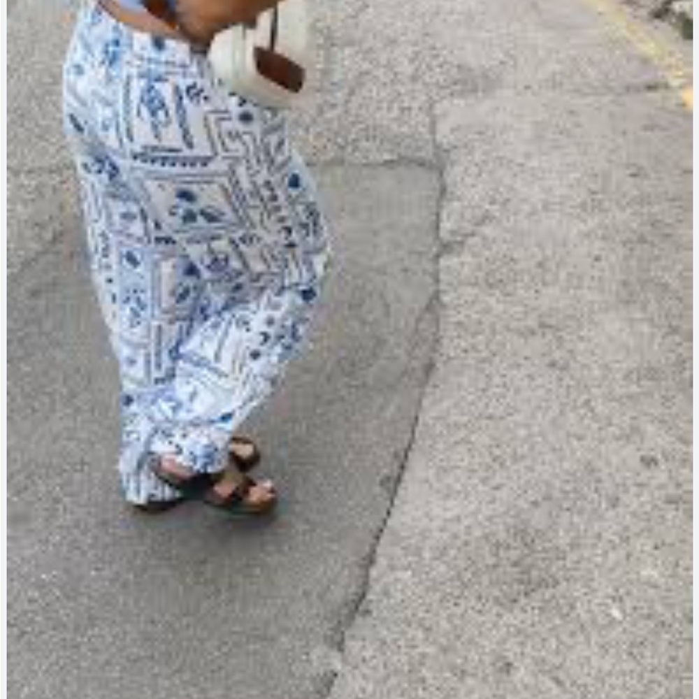 Sincerely Jules Beachy Tarot Card Style Wide Leg Pants - Picture 5 of 10